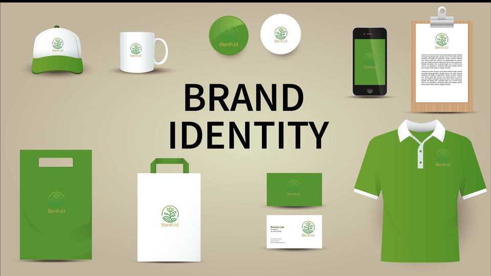 Jasa Desain Corporate Identity / Brand Identity - Desain Logo Perusahaan, UMKM I Brand Identity