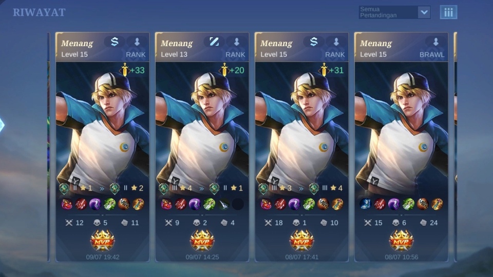 Jasa Pembuatan Game dari Game Developer Berbagai Platform - Clint Only win Rate 75, 90%win