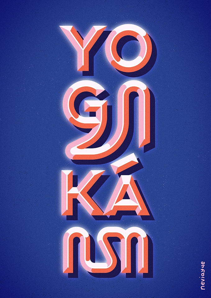 Jasa Lainnya - Custom Desain Aksara Jawa Typography/Tipografi - 3