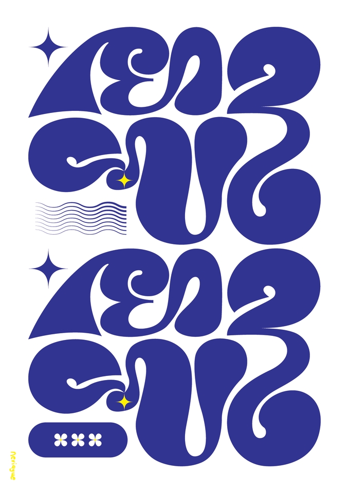 Jasa Lainnya - Custom Desain Aksara Jawa Typography/Tipografi - 4
