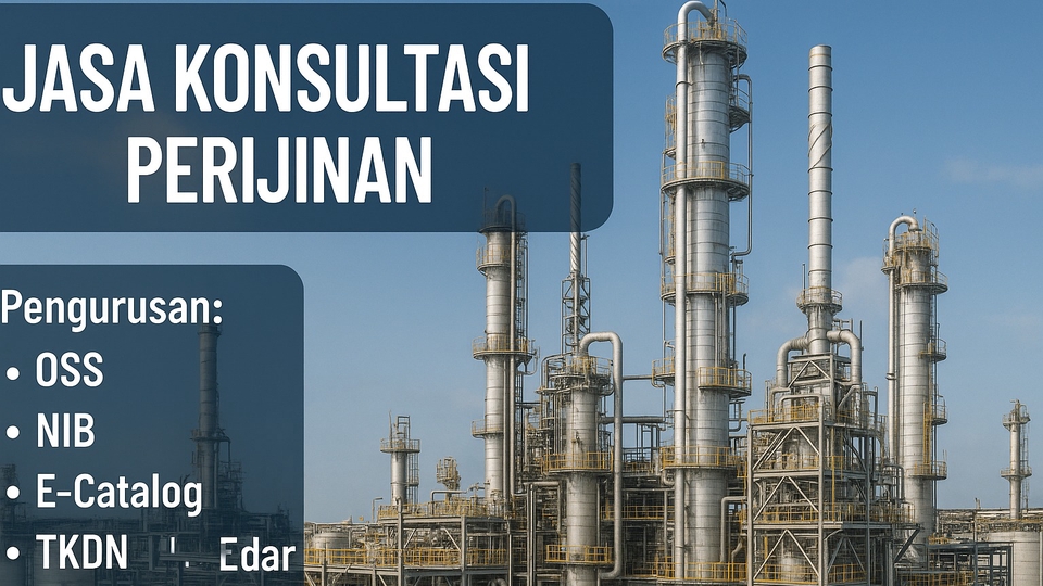 Jasa Perizinan Usaha / Konsultan Perizinan - Pengurusan Legalitas Ijin Usaha (OSS, NIB, KBLI, E catalog, Sertifikasi TKDN)