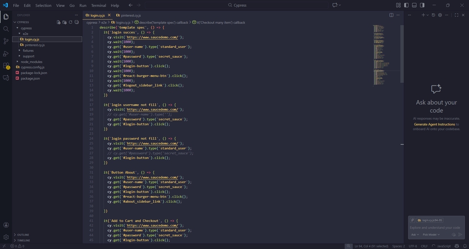 Quality Assurance - Software Tester Manual & Automation (Cypress) - 7