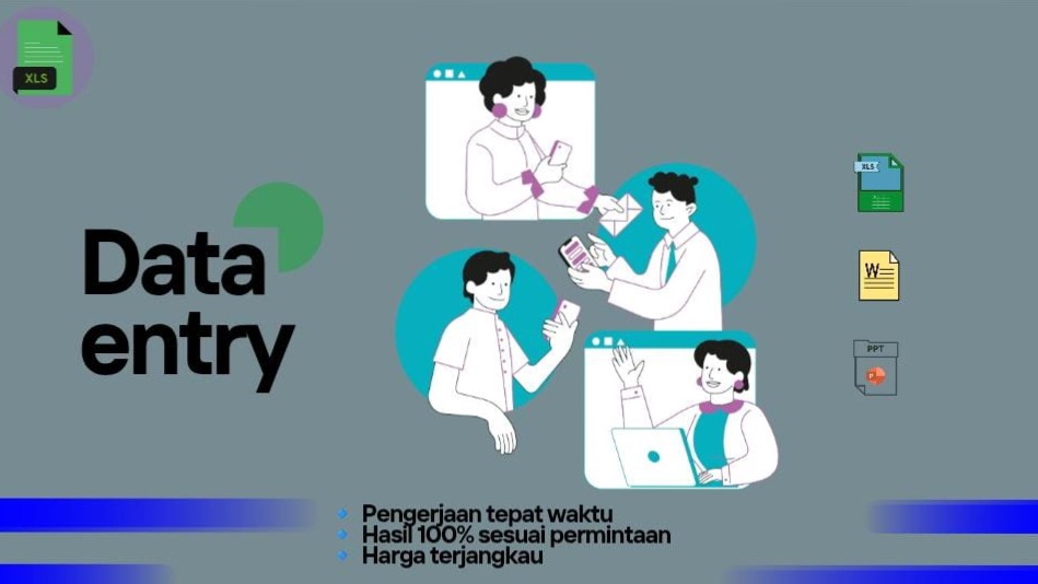 Jasa Input Berbagai Jenis Data Entry Online - Jasa Data Entry | Input & Olah Data Excel, Word, PDF Cepat dan Akurat