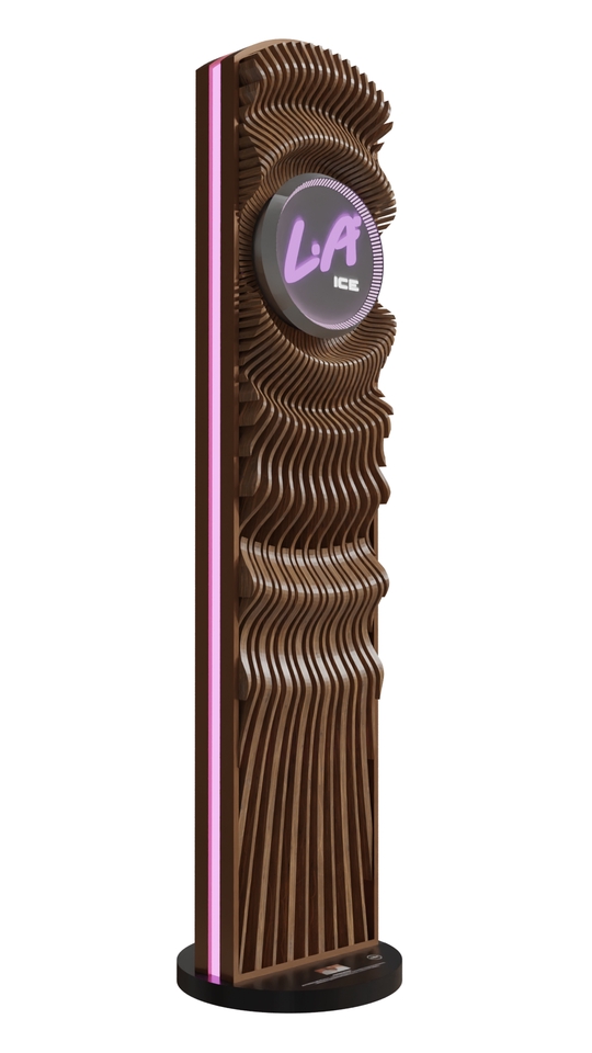 Desain Booth & Kios - Spesialis 3D objek: booth, produk, display. Clean look, cocok untuk presentasi & promosi. - 10