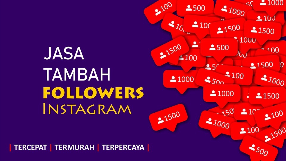 Jasa Tambah Followers dan Likes Sosial Media Permanen - FOLLOWERS INSTAGRAM AKTIF INDONESIA