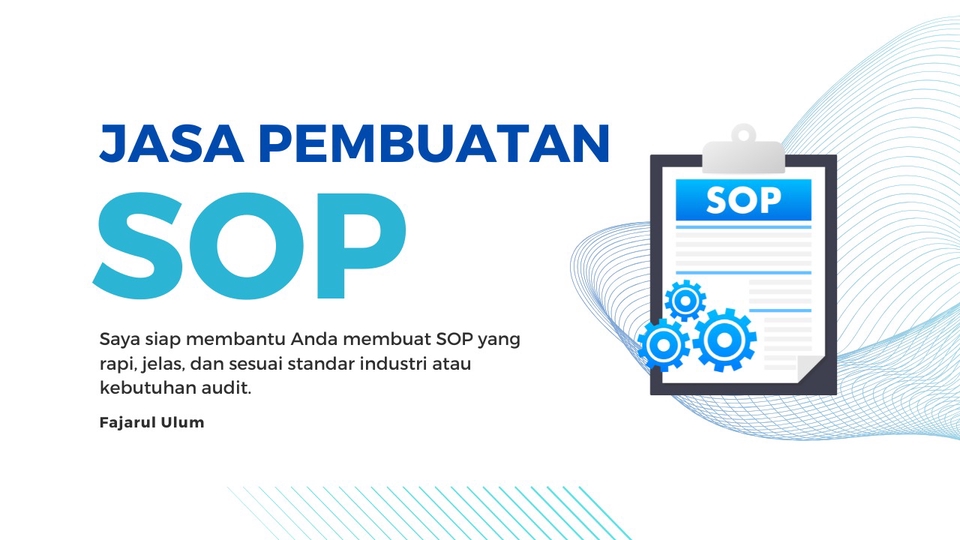 Jasa Pembuatan SOP Perusahaan / Konsultan SOP - Pembuatan SOP QC/QA Industri Farmasi & Kimia – Sesuai GLP/GMP