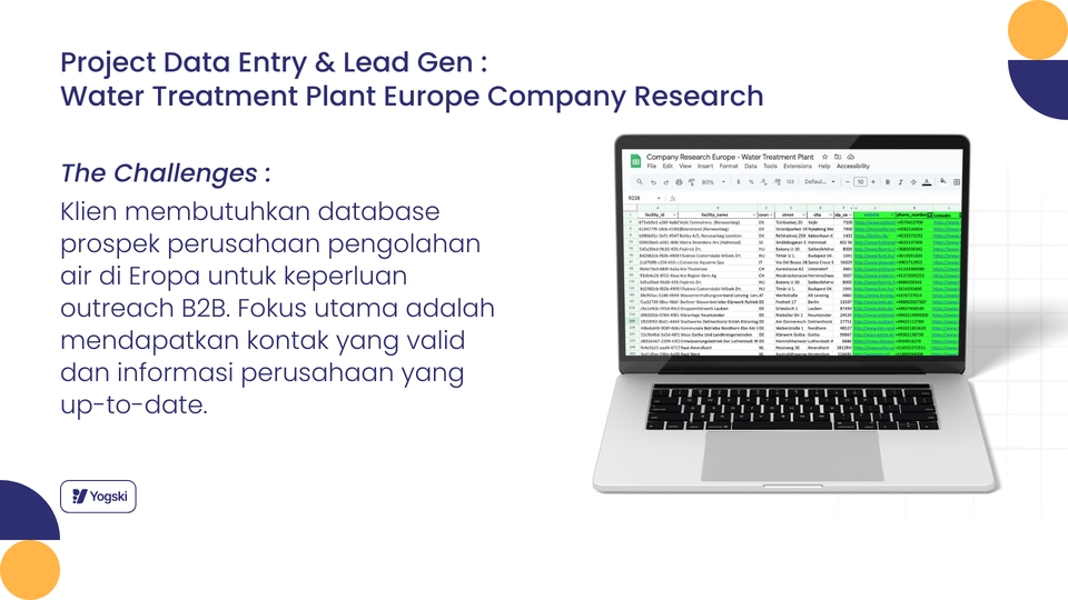 Scraping Data - Lead Generation Spesialis & Data Management : Prospects Berkualitas, Waktu Cepat, Hasil Terukur - 2