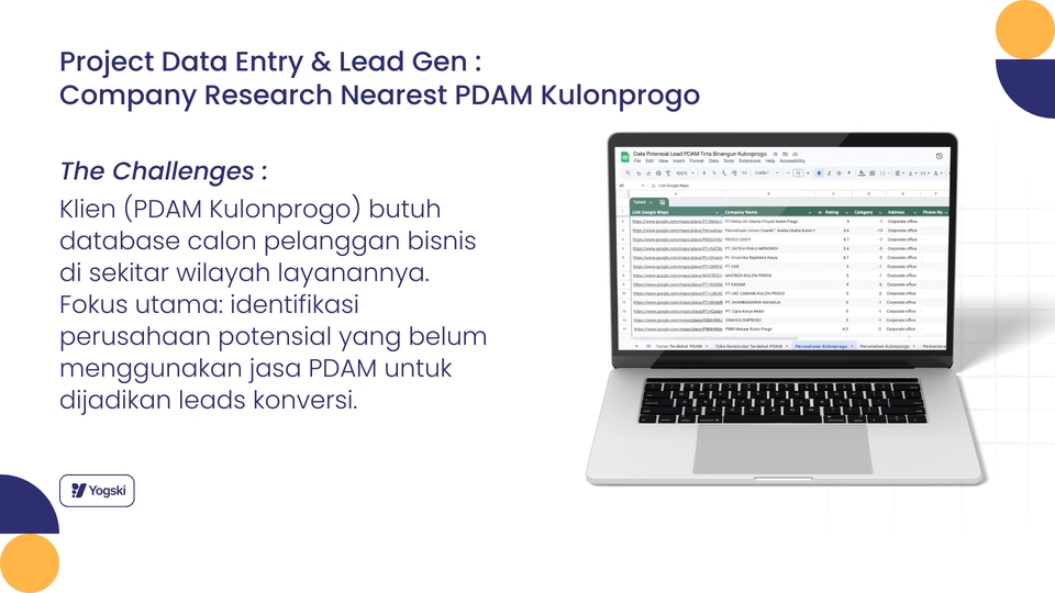 Scraping Data - Lead Generation Spesialis & Data Management : Prospects Berkualitas, Waktu Cepat, Hasil Terukur - 4