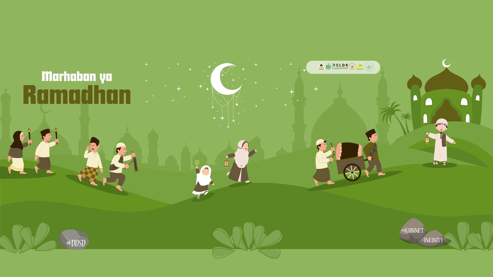 Banner minimalist dan modern