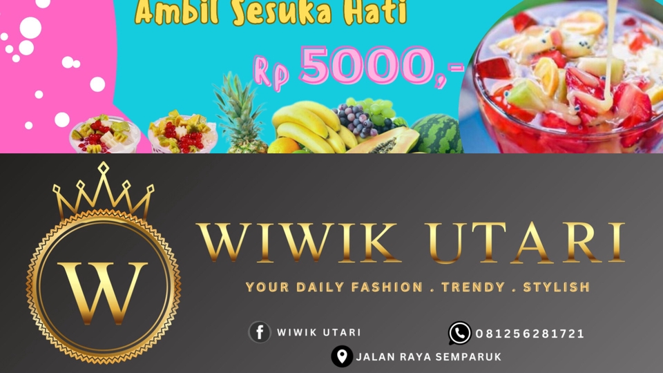 Digital Printing - Desain Banner Jualan  - 5