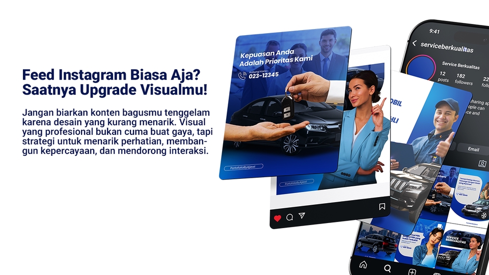 Banner Online - Desain Postingan Instagram - 2
