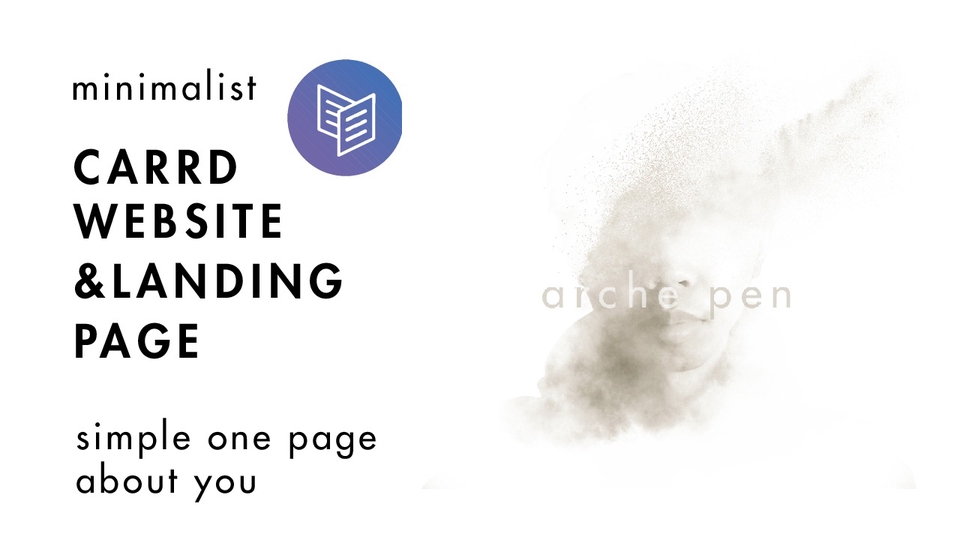 Jasa Pembuatan Landing Page untuk Produk UMKM dan Brand - Desain Minimalist CARRD Website / Landing Page / Online Portfolio / and More . . .