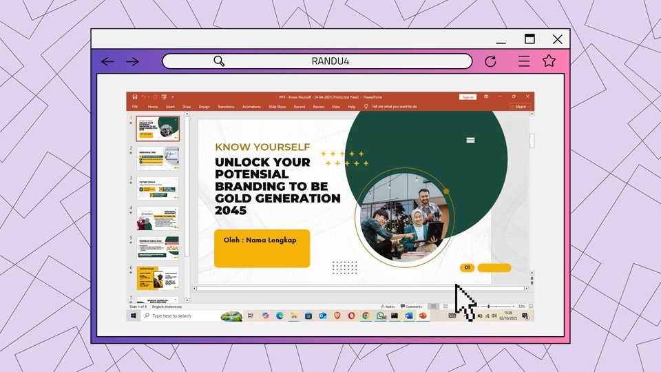 Presentasi - Jasa Konsultasi Desain Power Point Interaktif - 6