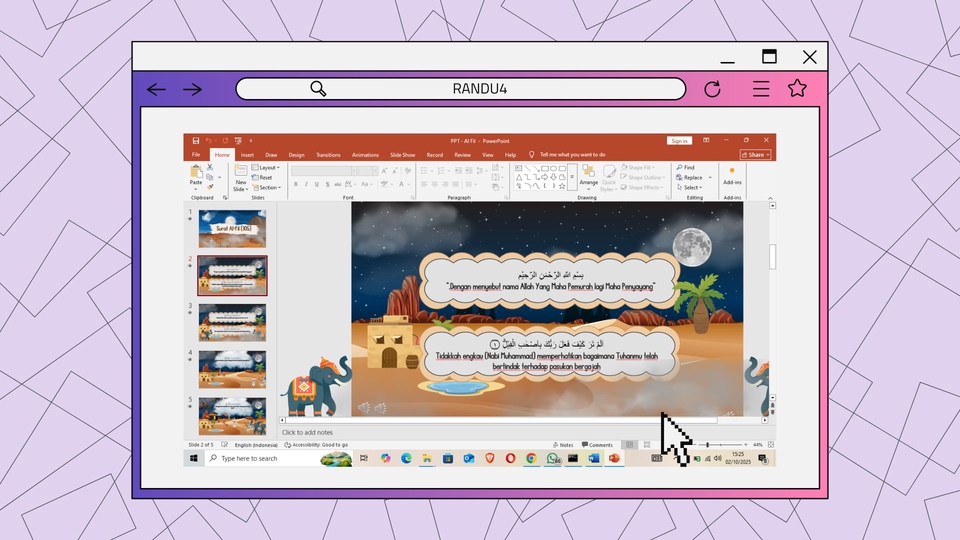 Presentasi - Jasa Konsultasi Desain Power Point Interaktif - 3