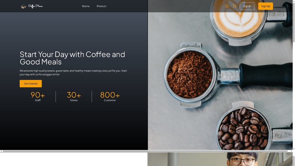Coffee Shop Web adalah website sederhana untuk mengelola coffee shop.