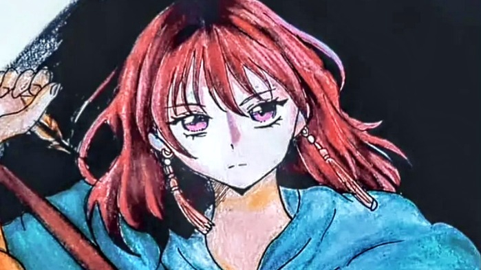 saya bisa membuat gambar atau desain karakter anime seperti gambar tersebut