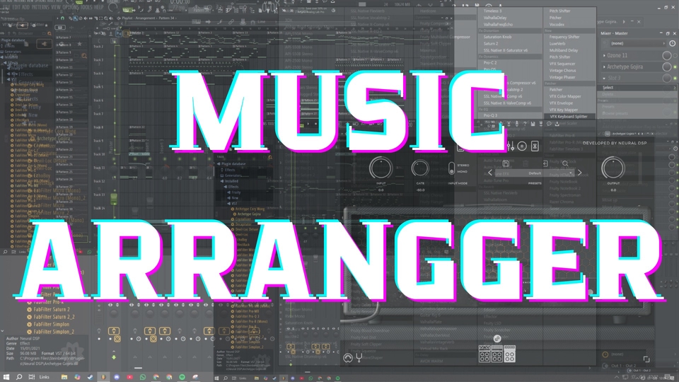 Jasa Sound Engineer / Edit Suara Video - Aransemen Musik Profesional - Semua Genre - Video/Game/Lagu/Dll