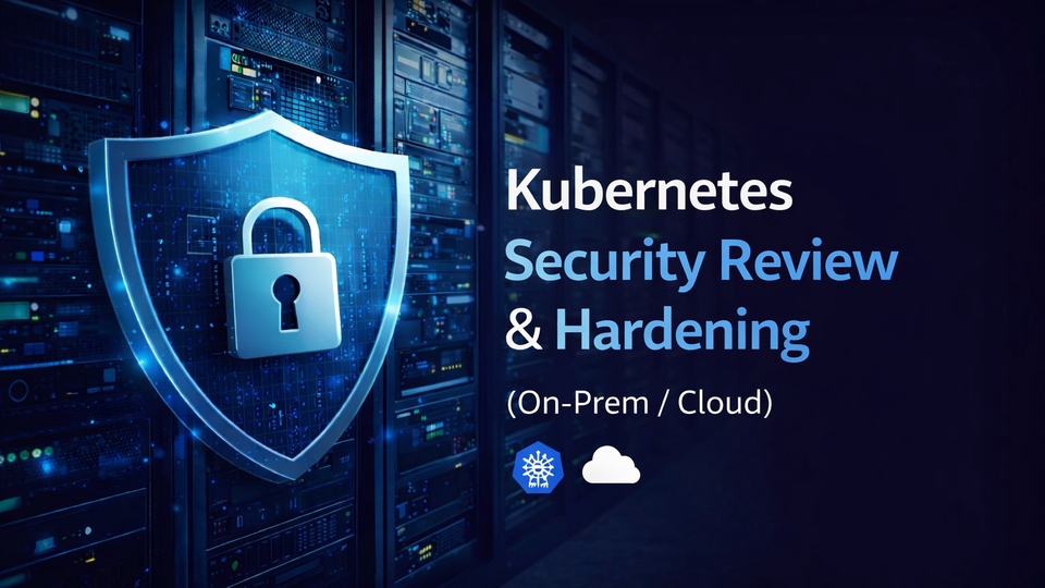 Kubernetes configuration review and security hardening for cloud infrastructure