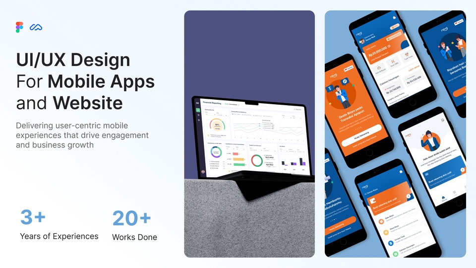 Professional UI/UX Design - Mobile App & Website
