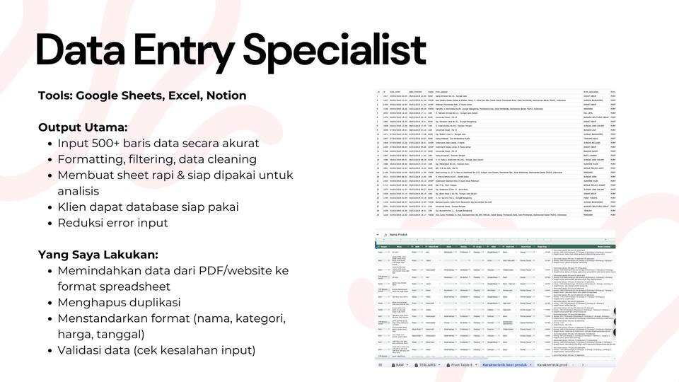 Social Media Management - Virtual Assistant Data Entry Social Media Specialist - 5