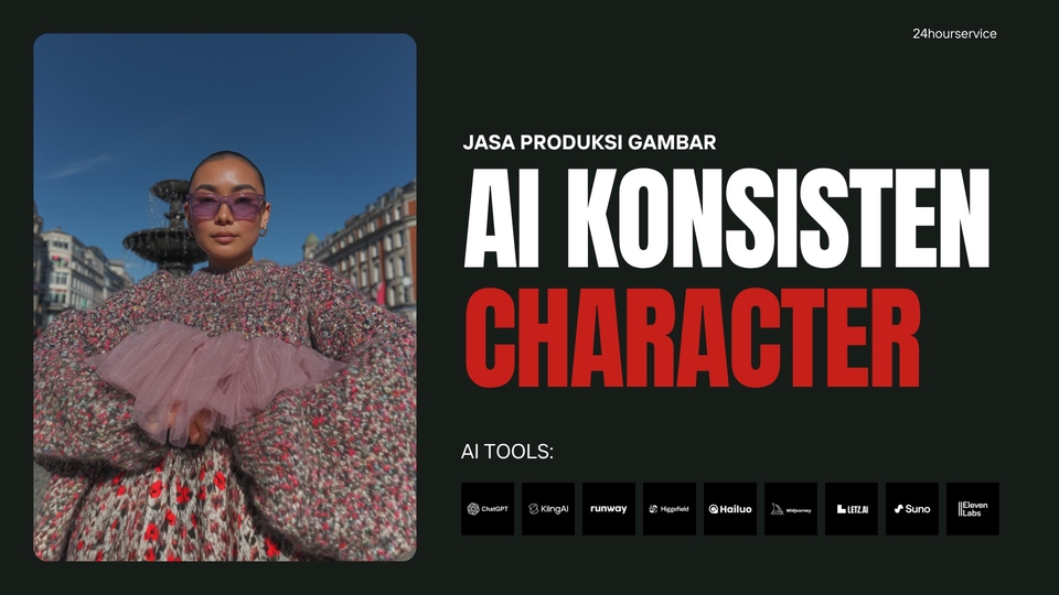 Jasa Edit Foto AI Profesional dan Kreatif untuk Berbagai Kebutuhan - Jasa Pembuatan Gambar AI | Konsisten Character