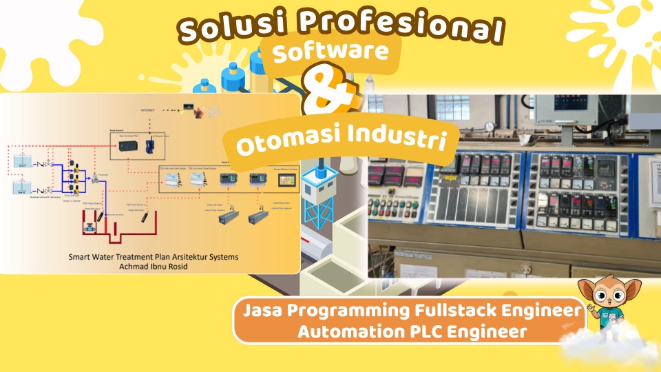Belajar dan Kursus Komputer Online - Jasa Programming Fullstack Engineer Automation PLC Engineer