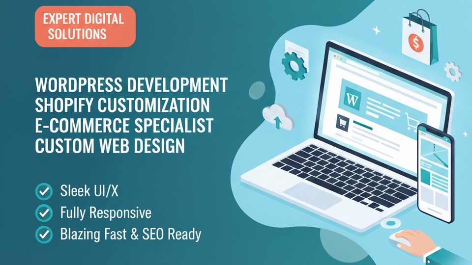 Jasa Pembuatan Website Portal Berita Profesional - Website Company Profile, e-commerce, & Custom ( Desain & Implementation with Wordpress or Shopify )
