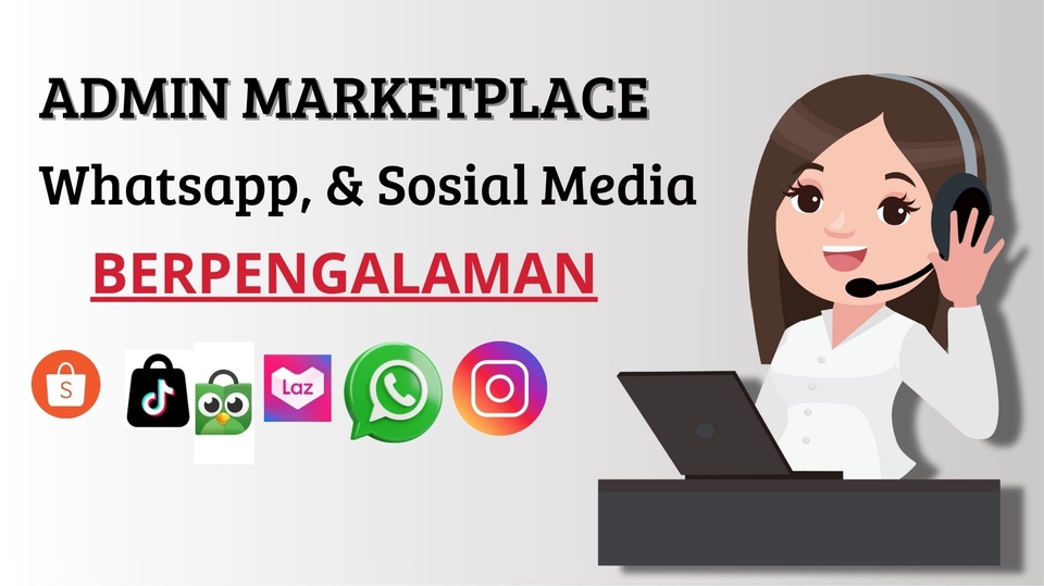 Jasa Admin Website, Media Sosial & Toko Online - Tingkatkan penjualan TOKO ONLINE DENGAN JASA ADMIN MARKETPLACE PROFESIONAL!
