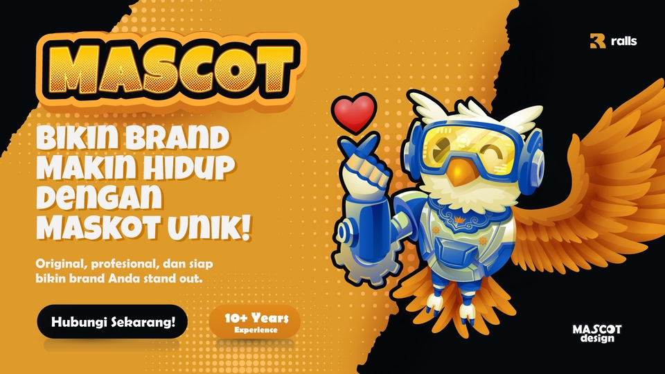 Jasa Desain Maskot dan Karakter Berkualitas - Jasa Desain Maskot Karakter Logo & Personal Branding UMKM & EXCLUSIVE Bisnis, Brand