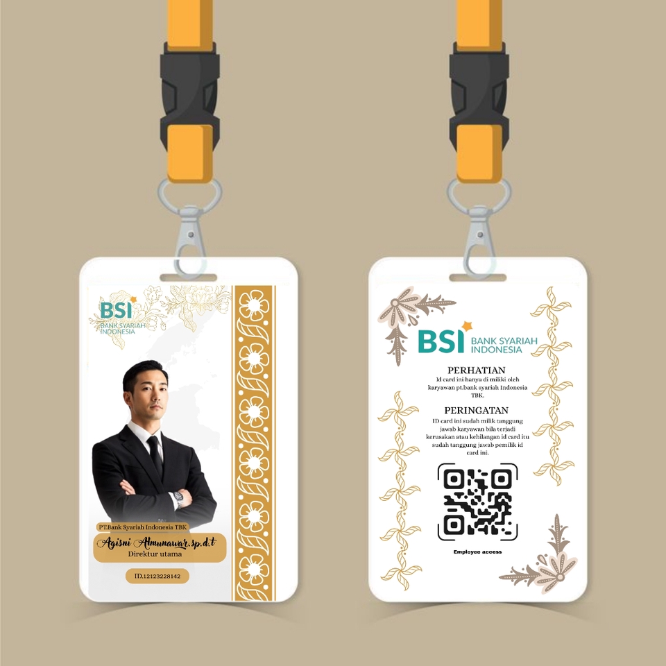 Desain ID Card - Desain ID Card Digital – Profesional & Siap Cetak - 8