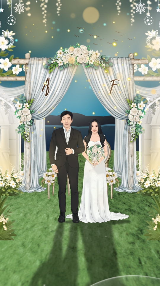 3D & Animasi - Undangan Pernikahan 3D - 2