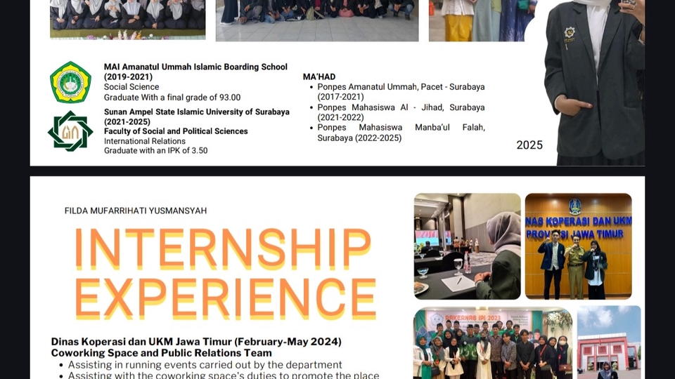 Jasa Desain CV (Curriculum Vitae) & Portofolio - Desain Phortofolio