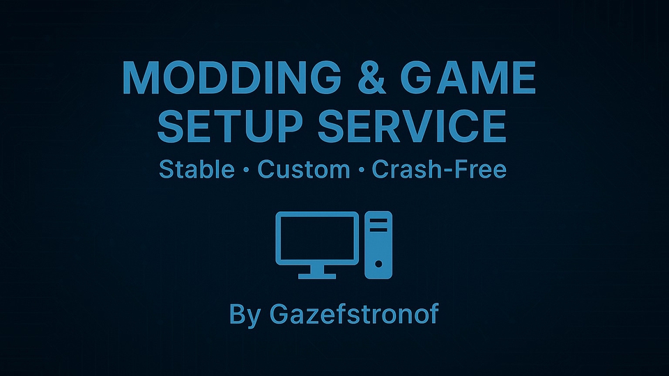 Jasa Pembuatan Game dari Game Developer Berbagai Platform - Jasa Modding & Setup All Game PC