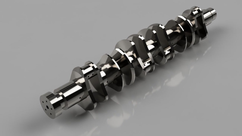 Crankshaft V12 Porsche