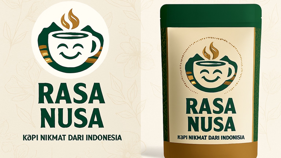 Logo yang Simpel untuk produk kemasan