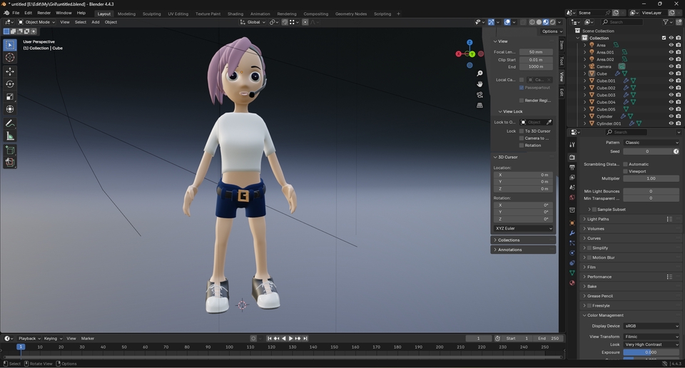 Character Unik Animasi