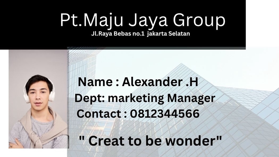 Jasa Desain ID Card Karyawan - kartu nama & Id card