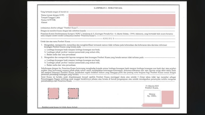 Akuntansi dan Keuangan - Penyampaian Laporan Harta Kekayaan Penyelenggara Negara (LHKPN). - 7