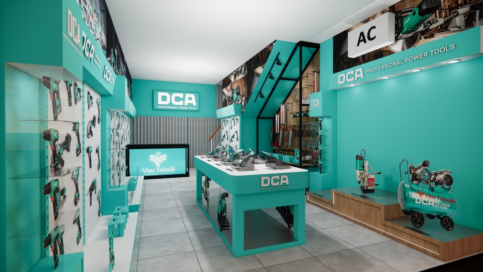 3D & Perspektif - Renovasi Toko - 3