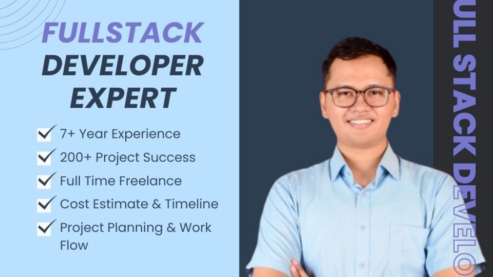 Jasa Pembuatan Website Terbaik dan Profesional - You will get Fullstack Developer