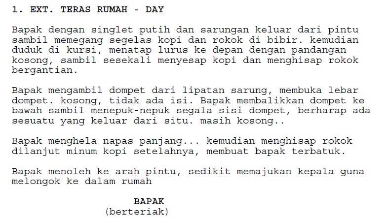 potongan naskah konten sekolah