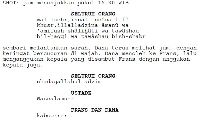 potongan naskah konten ramadhan