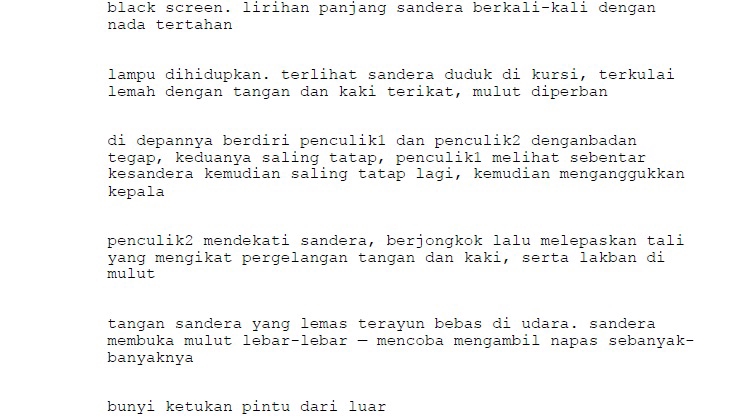 Penulisan Konten - Jasa Penulis Kreatif, Scriptwriter Film Pendek & Naskah Fiksi (Cerpen) - 7