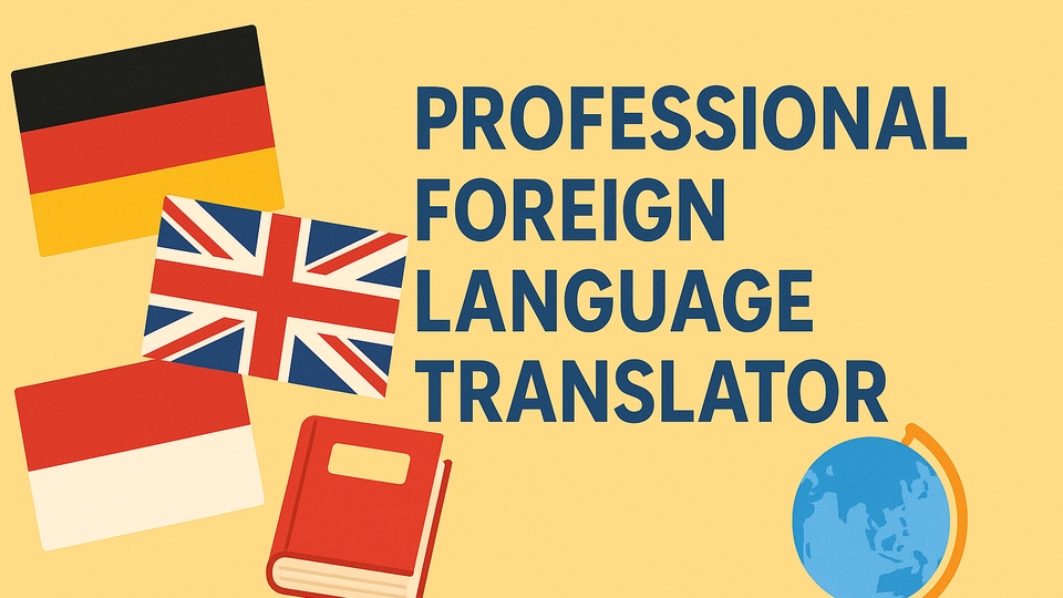 Need an experienced freelance translator who provides translation services? We are ready to help you