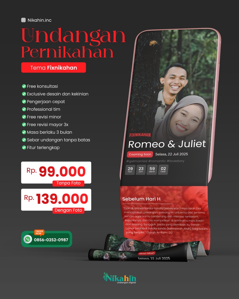 Web Development - Jasa Pembuatan Website Undangan Pernikahan Online - 2