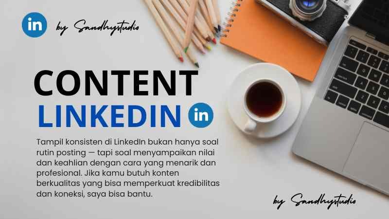 Jasa Konten Writer Linkedin Terpercaya