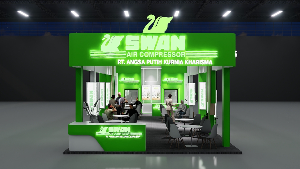 Desain Booth & Kios - Spesialis Desain 3D Kreatif (Booth Pameran & Interior Komersial) 1 HARI beres HARGA MULAI 50K-100K - 20