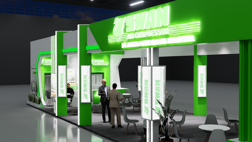 Desain Booth & Kios - Spesialis Desain 3D Kreatif (Booth Pameran & Interior Komersial) 1 HARI beres HARGA MULAI 50K-100K - 21