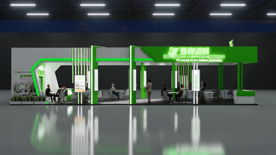Desain Booth & Kios - Spesialis Desain 3D Kreatif (Booth Pameran & Interior Komersial) 1 HARI beres HARGA MULAI 50K-100K - 22