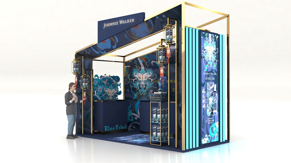 Desain Booth & Kios - Spesialis Desain 3D Kreatif (Booth Pameran & Interior Komersial) 1 HARI beres HARGA MULAI 50K-100K - 4